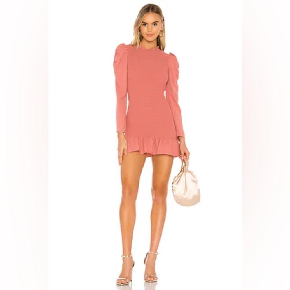 Amanda Uprichard Rhiannon Dress in Sienna
